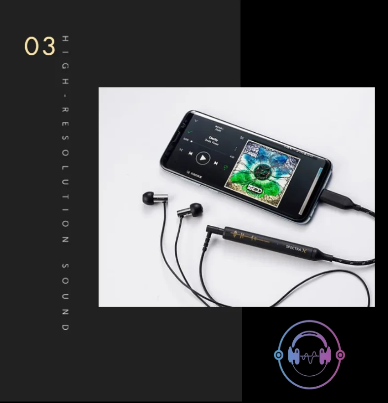 Audio source quality and headphone signal chain for portable DAC listening